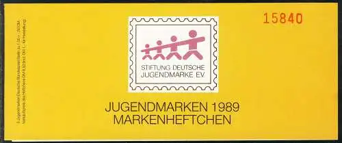 Jugend 1989 Zirkus - Jongleur 100 Pf, 5x841, postfrisch