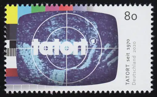 3572 Deutsche Fernsehlegenden: 50 Jahre Tatort, ** postfrisch