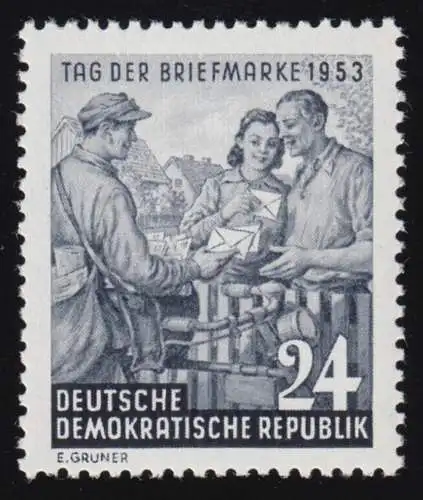 396 XI Tag der Briefmarke Wz.2 XI, postfrisch **
