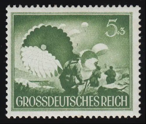 875x Heldengedenktag Fallschirmjäger 5 Pf senkrecht geriffelt **