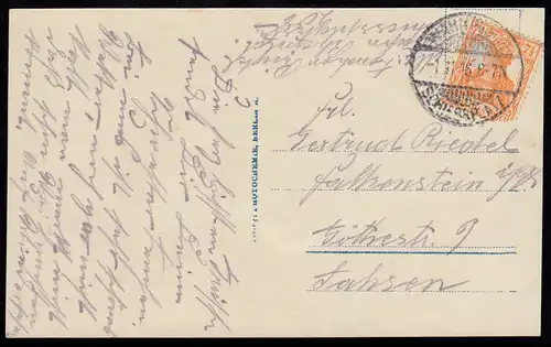 AK Femme avec fille - Inhabitée en guerre, WAHN (RHEINL.) SCHIESPLATZ 1.11.1916