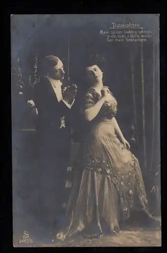 L'amour-AK Le premier conflit - Malgré les têtes, BARDENBERG 21.10.1912