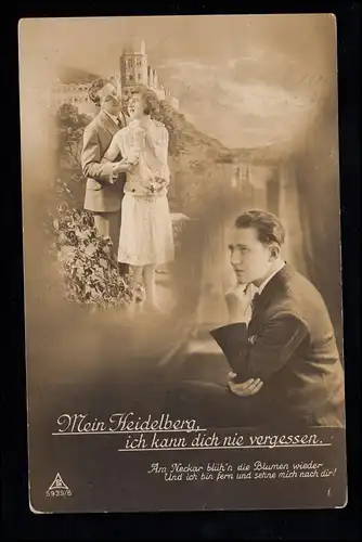 AK: Amour de jeunesse - Mon Heidelberg ne peut pas être oublié! ACHEN 1933