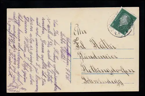 Chers AK Valencia - Laissez le marin ..., BERBERGKIRCHEN 8.7.1930