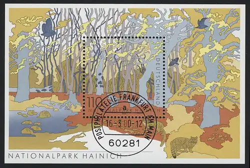 Block 52 Parc national Hainich 2000 avec VS-O Francfort/Main