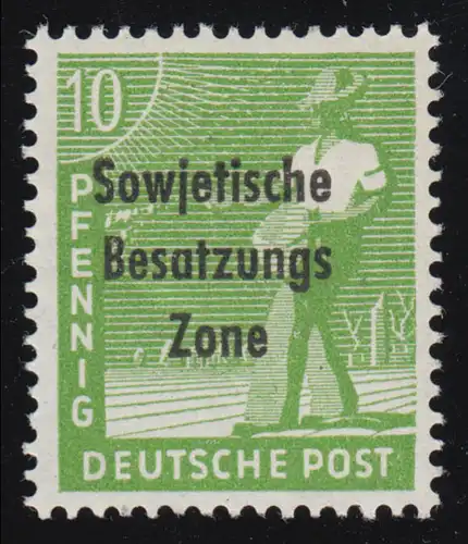 SBZ 185a S BZ 10 Pf. Sämann, **