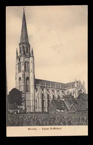 BS Paperister III. Division Res. Artillerie-Diessionnt 58, AK Wervicq 1915