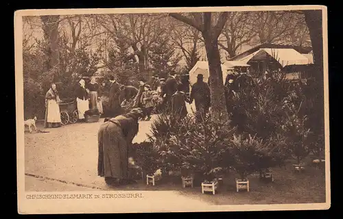 AK Frankreich: Christkindelsmarkt in Strassburg, ungebraucht