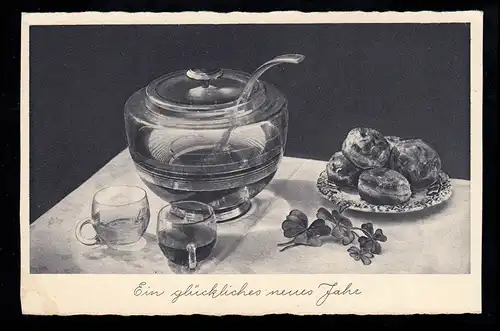 AK Nouvel An: la vie morte avec des bowles et des bourdons, inutilisé