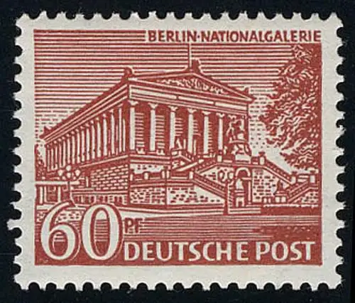 54 Berliner Bauten 60 Pf, postfrisch **