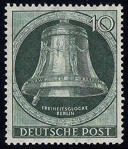 76 Glocke I (Klöppel links) 10 Pf postfrisch **