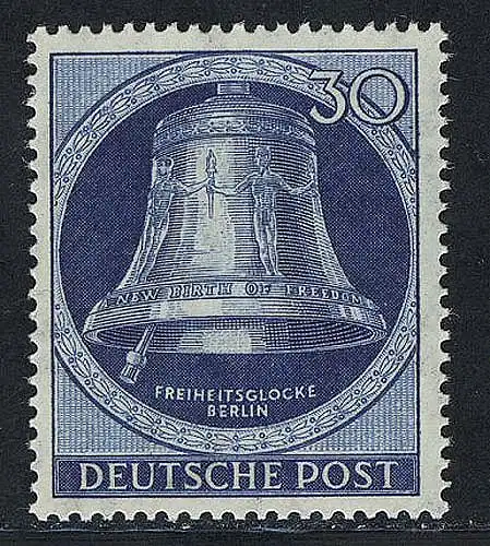 78 Glocke I (Klöppel links) 30 Pf postfrisch **