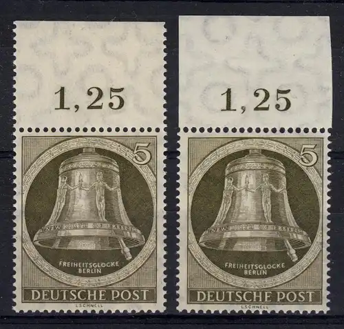 82 OR Gocke Klöppel à droite: deux marques avec OR: duchgent und ndgz., les deux **