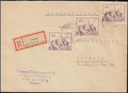 818 Pêche en haute mer Pêcheurs lors de la collecte de filets MeF Lettre de localisation LEISNIG 4.11.1961