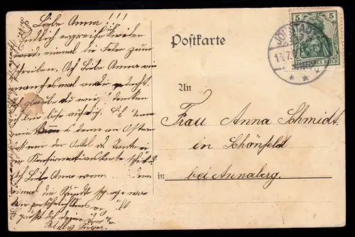 Salutation de poésie de la montagne des Mines ! Chantez avec les notes De lust'ge Klipblmad, JÖHSTADT