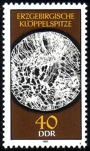 3218 Métallurgie pointe de cloque 40 Pf **