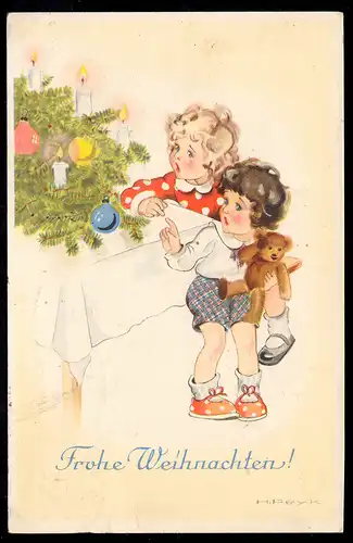 AK Noël: Surprise Enfants avec bouche ouverte KEMPTEN (ALLGÄU) 22.12.1941