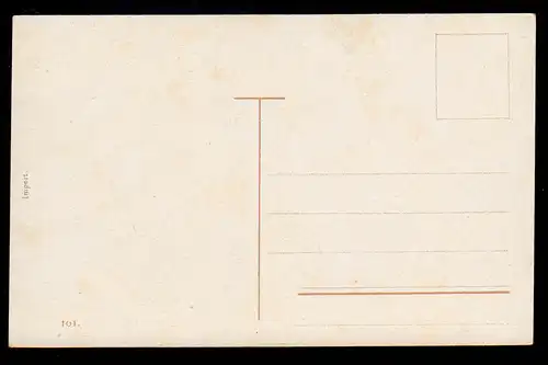 Photo AK Noël: Fille et garçon devant boîte aux lettres, inutilisé