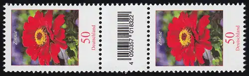 3535 Zinanie 50 cents en rouleau de 200, paire avec n °, champ de code, sans n° **