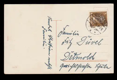 AK Weihnachten: Weihnachtsbescherung mit Mutter und Tochter, RISCHENAU 22.12.26