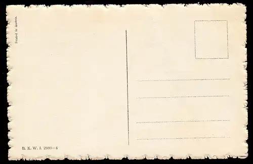 AK Noël: Rencontre d'enfants avec des branches de sapin en hiver, inutilisé