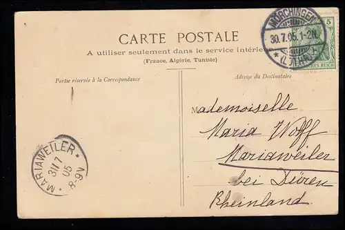 AK-Kerst-Photo: Apollon - enfant avec Kithara et rameau de palmiers, Mörchingen 30.7.05