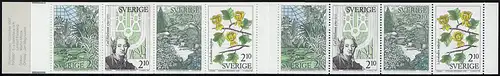 Carnets de marques 125 Jardins botaniques - Stockholm, Uppsala, Göteborg, **