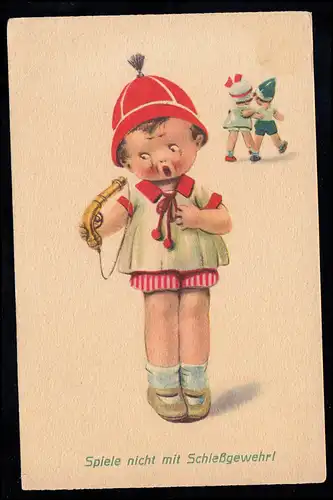 Kinder-AK Spiele nicht mit Schießgewehr! Amag-Verlag, ungebraucht