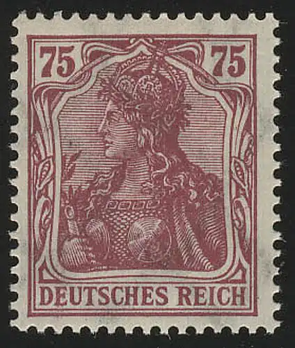 197a Germania 75 Pf ** post-fraîchissement