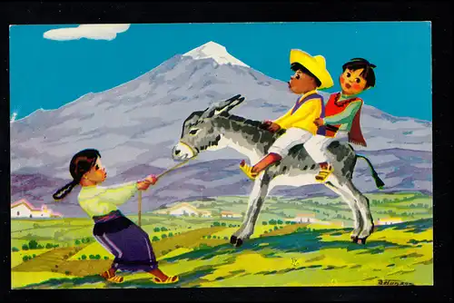 AK pour enfants Typique Mexique: L'âne de trouble et de sture, Série FEMA, inutilisé