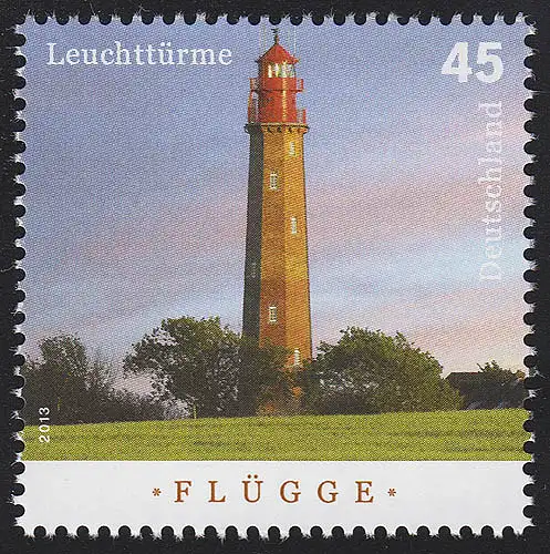 3010 Leuchtturm Flügge auf Insel Fehmarn **