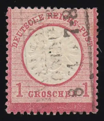 19VII Brustschild 1 Gr. mit PLF VII gebrochenes H in DEUTSCHE, gestempelt