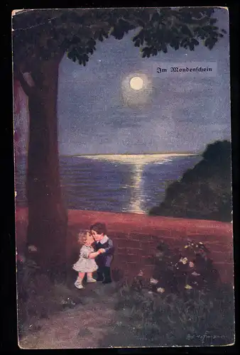 AK pour enfants Dans le clair de lune - votre premier baiser, inutile