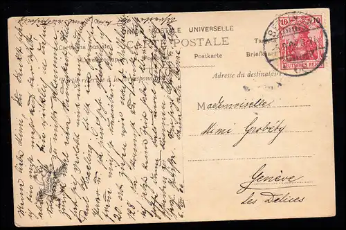 Enfants-AK Photo AK H. Darien: Votre première soupe - Fille en cuisine, BERLIN 1906