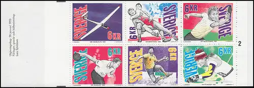 Carnets de marques 179 Championnats internationaux de sport, avec FN 2 **