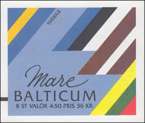 Carnet de marque 176 oiseaux de la côte de l'Atlantique, avec poutres de comptage (ZB) **