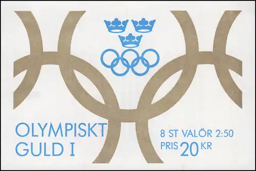 Carnet de marque 161 Médaille d'or Olympia, **
