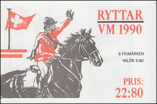 Carnets de marques 150 Jeux mondiaux de championnats à Stockholm, **