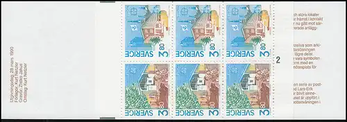 Carnets de marques 148 Europe / CEPT - Etablissements postaux, avec FN 2 **