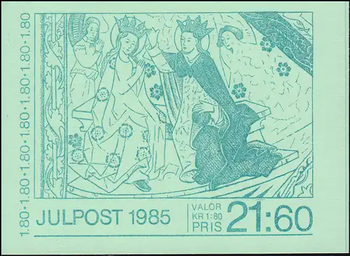 Carnets de marque 109 Noël - Peintures d'église par Albertus Pictor, FN 2 **