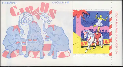 Carnets de marque 124 cirque en Suède, avec un miroir FN 2 **
