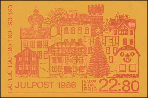 Carnet de marque 117 Noël - Petite ville à Noël, avec BZN **