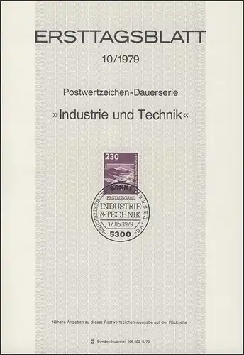 ETB 10/1979 Industrie et technologie: Aéroport de Francfort