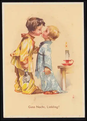 AK pour les enfants Bonne nuit, chérie ! - Le baiser le soir, inutile