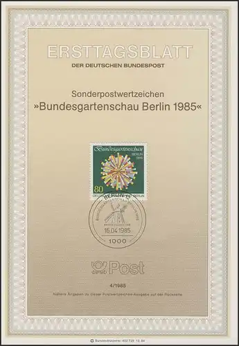 ETB 04/1985 Bundesgartenschau
