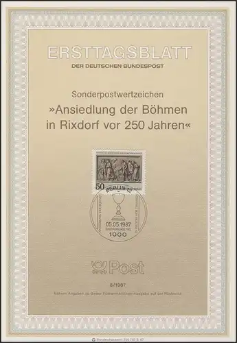 ETB 06/1987 Ansiedlung der Böhmen in Rixdorf