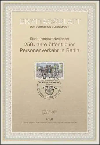 ETB 02/1990 Personenverkehr, Pferdekutsche