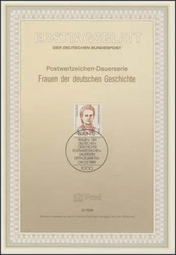 ETB 03/1989 Frauen, Emma Ihrer, Politikerin