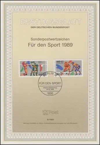 ETB 05/1989 Sports, volleyball, hockey