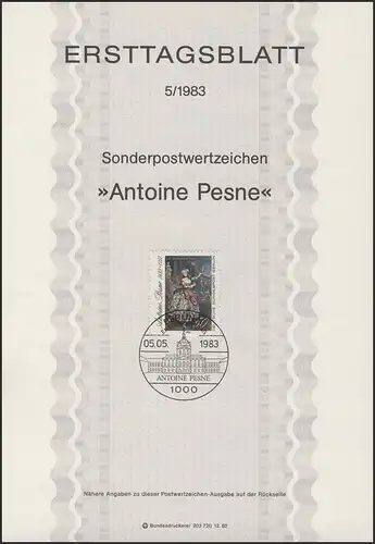 ETB 05/1983 Antoine Pesne, Maler